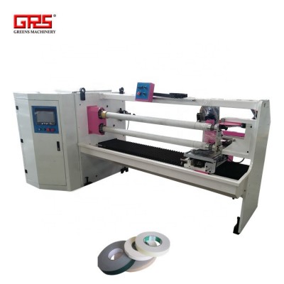 Lv-208 Double Shaft Bopp Tape Auto Roll Cutting Machine / Pvc,Pet,Foam Tape,Masking Tape Roll Cutting Machine